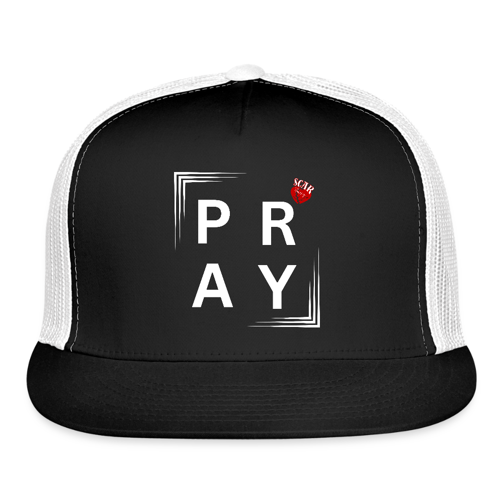 Trucker Hat - black/white