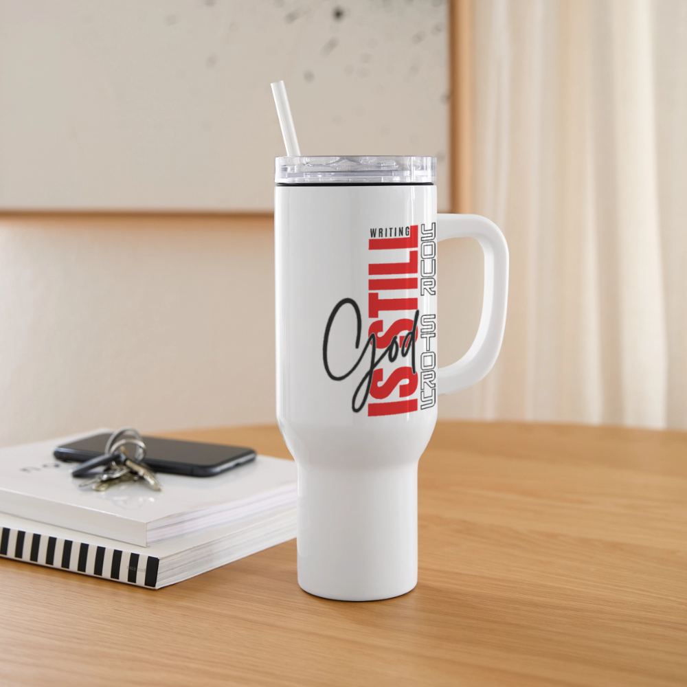 40 oz Travel Tumbler - white