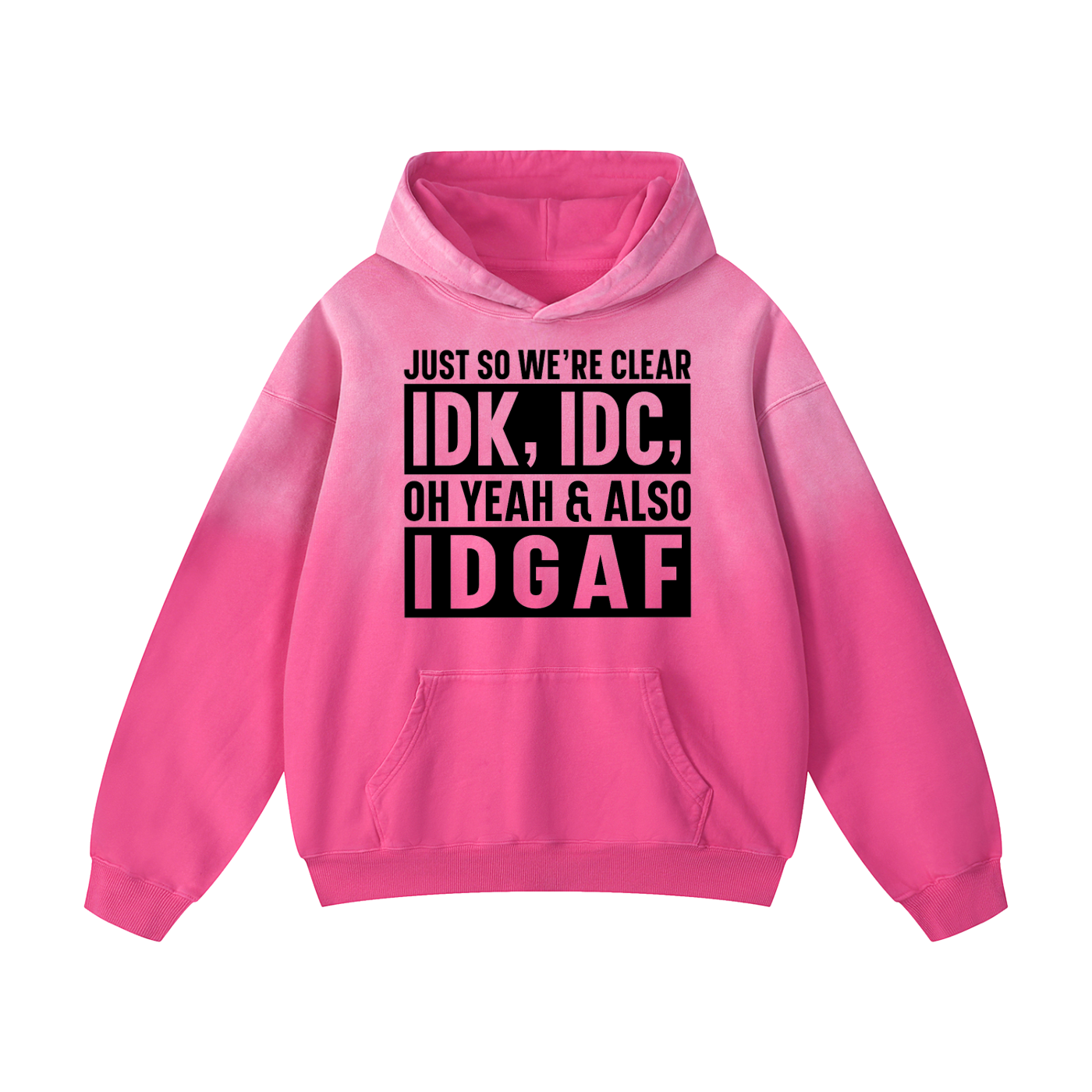 Heavyweight Sunfade Oversized Hoodie